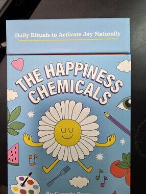 Happiness Chemicals Illustrated Card Deck | Daily Rituals Self-Care Wellness Car